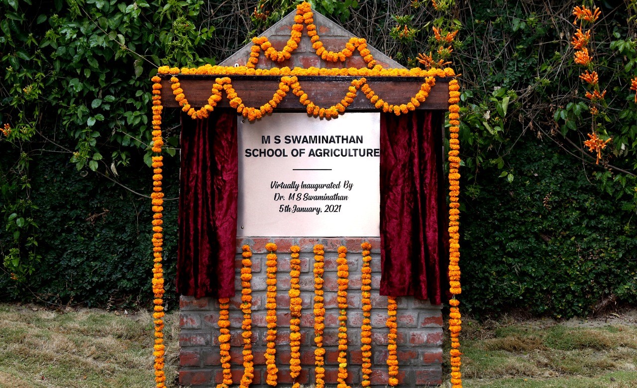 MS Swaminathan School of Agriculture inaugurated at Shoolini University